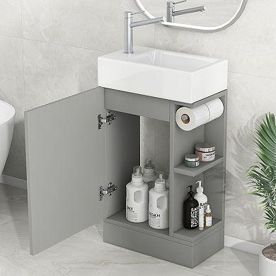 Merax 18.6" Bathroom Vanity with Sink
