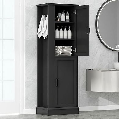 Merax Tall Bathroom Storage Cabinet