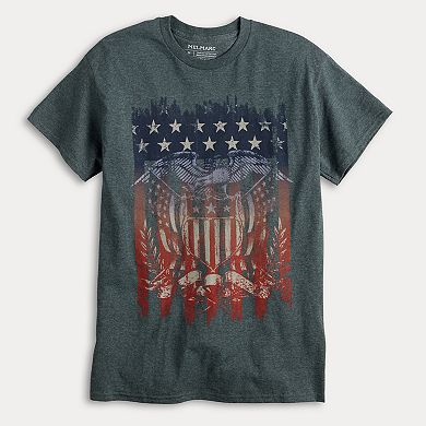 Men's USA Crest Gradient Graphic Tee