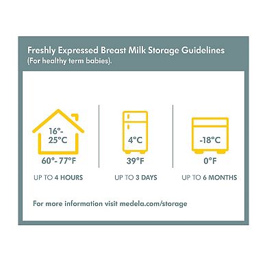 Medela 6-pk. 5-oz. Breast Milk Collection & Storage Bottles