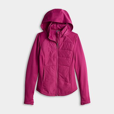 Women's Tek Gear® Adaptive Mixed Media Hooded Jacket