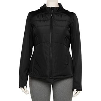Women's Tek Gear® Adaptive Mixed Media Hooded Jacket