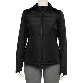 Women's Tek Gear® Adaptive Mixed Media Hooded Jacket
