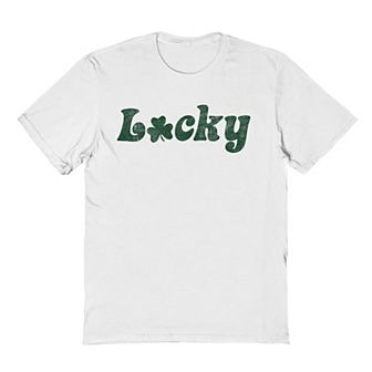 Men's Lucky Shamrock St. Patrick's Day Graphic Tee