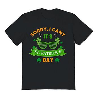 Men's Sorry I Cant St. Patrick's Day Graphic Tee