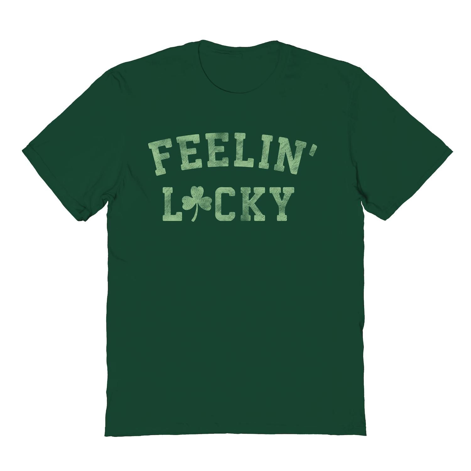 Yimoya Women's Feelin Willie Lucky T-Shirt - St. Patrick's Day Shamrock Irish Tee, Green, Casual Fit - View #11