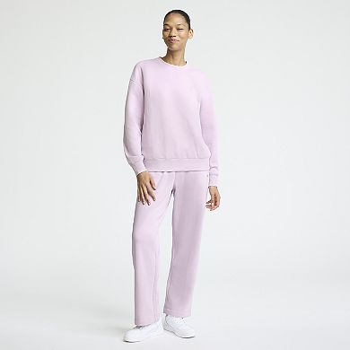 Women's Champion® Small "C" Midweight Fleece Crewneck
