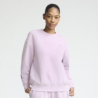 Women's Champion® Small "C" Midweight Fleece Crewneck
