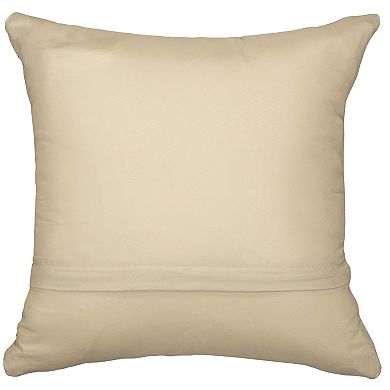 Liora Manne Marina Yellow Flower Indoor/Outdoor Throw Pillow