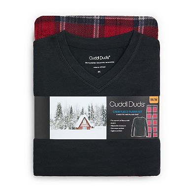 Men's Cuddl Duds® Cabin Fleece Pajama Top and Pajama Pants Set