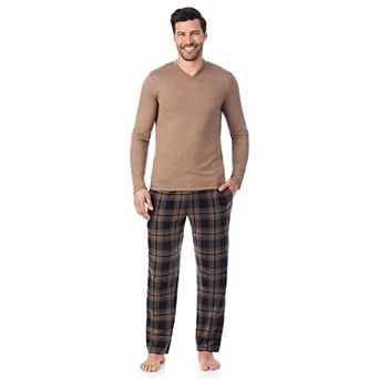 Men's Cuddl Duds® Cabin Fleece Pajama Top and Pajama Pants Set