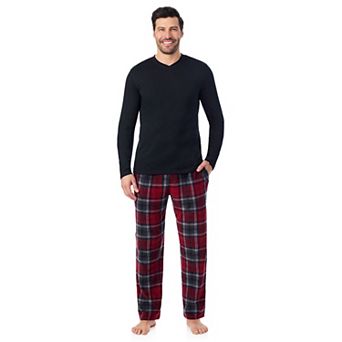 Men's Cuddl Duds® Cabin Fleece Pajama Top and Pajama Pants Set