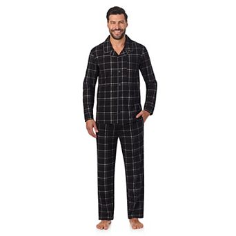 Men's Cuddl Duds® Cozy Lodge Notch Collar Pajama Top and Pajama Pants Set
