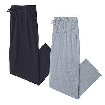 Men's Cuddl Duds® 2-Pack French Terry Pajama Pants