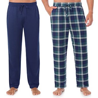 Men's Cuddl Duds® 2-Pack French Terry Pajama Pants