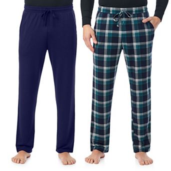 Men's Cuddl Duds® 2-Pack French Terry Pajama Pants