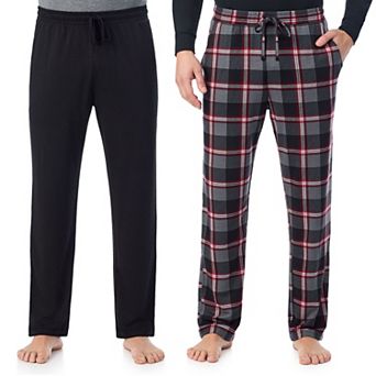 Men's Cuddl Duds® 2-Pack French Terry Pajama Pants
