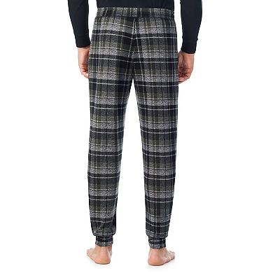 Mens Cuddl Duds® 2-Pack Banded Bottom French Terry Pajama Pants Set