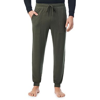 Mens Cuddl Duds® 2-Pack Banded Bottom French Terry Pajama Pants Set