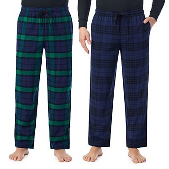 Men's Cuddl Duds® 2-Pack Flannel Pajama Pants