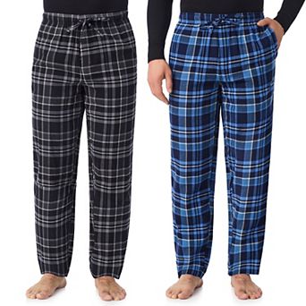 Men's Cuddl Duds® 2-Pack Flannel Pajama Pants