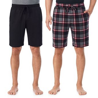 Men's Cuddl Duds® 2-Pack French Terry Pajama Shorts