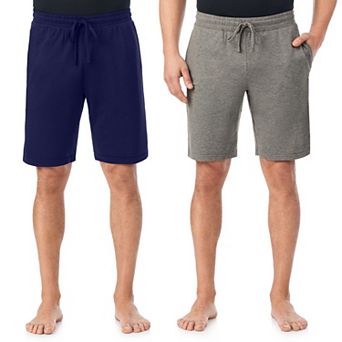Men's Cuddl Duds® 2-Pack French Terry Pajama Shorts