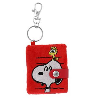 Peanuts Snoopy and Woodstock Plush Diary Mini Keychain