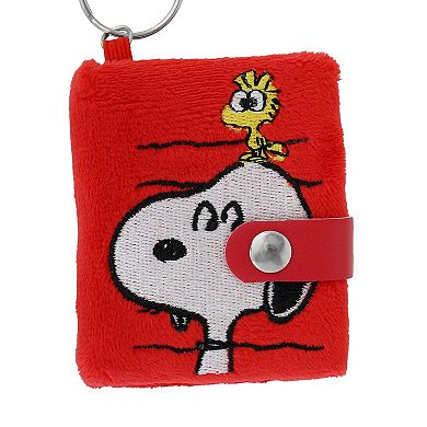Peanuts Snoopy and Woodstock Plush Diary Mini Keychain