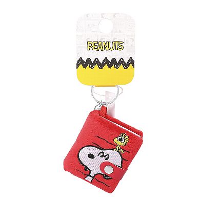 Peanuts Snoopy and Woodstock Plush Diary Mini Keychain