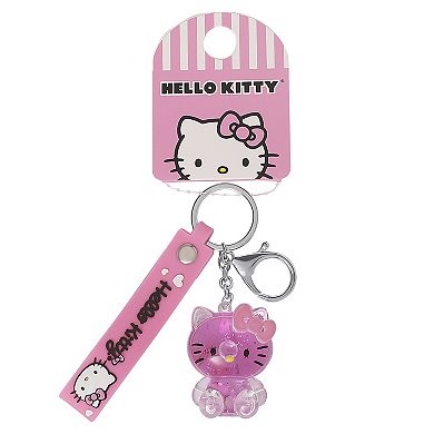 Sanrio Hello Kitty Acrylic Full Body Liquid Keychain