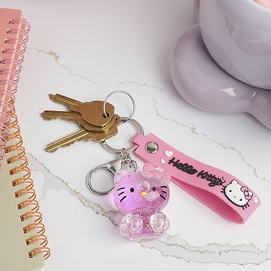 Sanrio Hello Kitty Acrylic Full Body Liquid Keychain