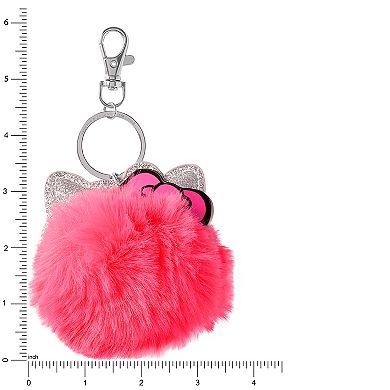 Sanrio Hello Kitty Pom Pom Keychain