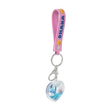 Disney's Lilo & Stitch Angel Heart Shape Ohana Keychain