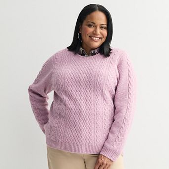 Plus Size Croft & Barrow® Cozy Sweater