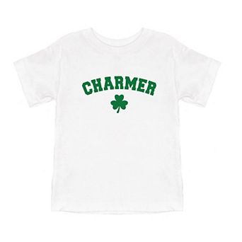 Charmer Clover Toddler Short Sleeve Graphic Tee