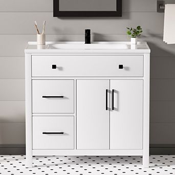 36-inch Bathroom Vanity Cabinet Modern Design with Ample Storage