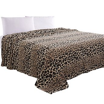 Elegant Comfort Velvet Plush Fleece Blanket Solid Color Design