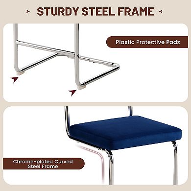 Set of 3 Counter Height Bar Stools, Armless & Rattan Back Design,