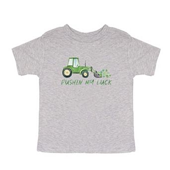Pushin My Luck Toddler Short Sleeve Graphic Tee