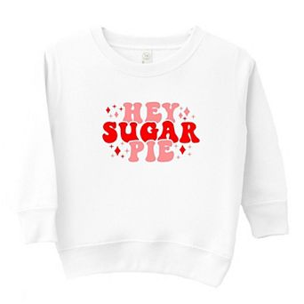 Hey Sugar Pie Stars Toddler Graphic Sweatshirt