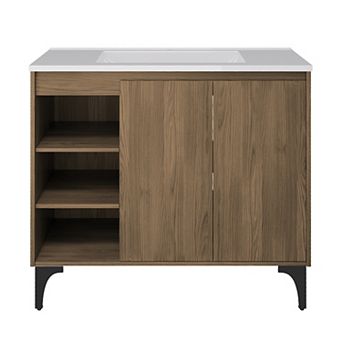 36-inch Modern Bathroom Vanity Cabinet with Sleek Design