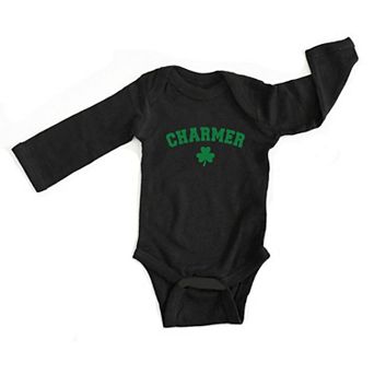 Charmer Clover Baby Long Sleeve Bodysuit
