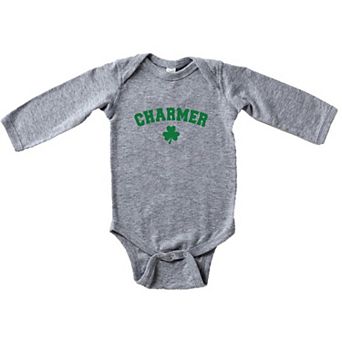 Charmer Clover Baby Long Sleeve Bodysuit