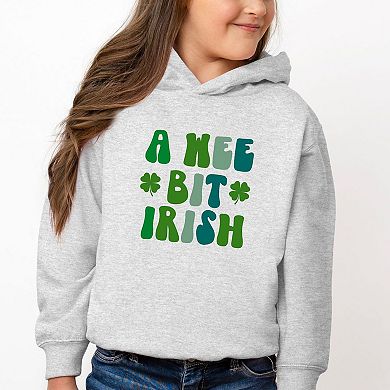 A Wee Bit Irish Toddler Graphic Hoodie