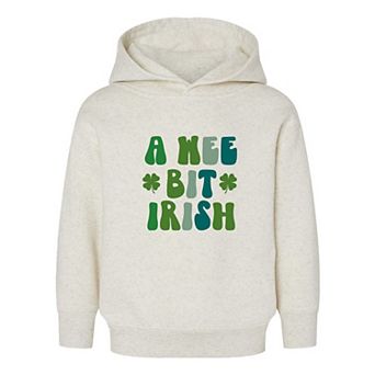 A Wee Bit Irish Toddler Graphic Hoodie