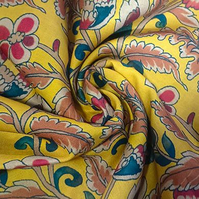 Women's Summer Floral Balloon Sleeve off shoulder Flowy Maxi Dress