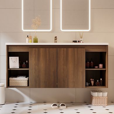 48-inch Elegant Bathroom Vanity Cabinet with Durable Material and Ample Storage