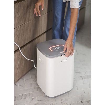 Miko Towel Warmer with Adjustable Heat, Timer, Aromatherapy, and