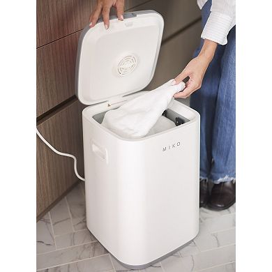 Miko Towel Warmer with Adjustable Heat, Timer, Aromatherapy, and Large Capacity 23L, Nest